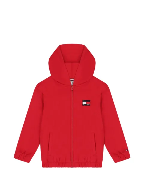 Tommy Hilfiger Junior sweatshirt med hætte og lynlås
