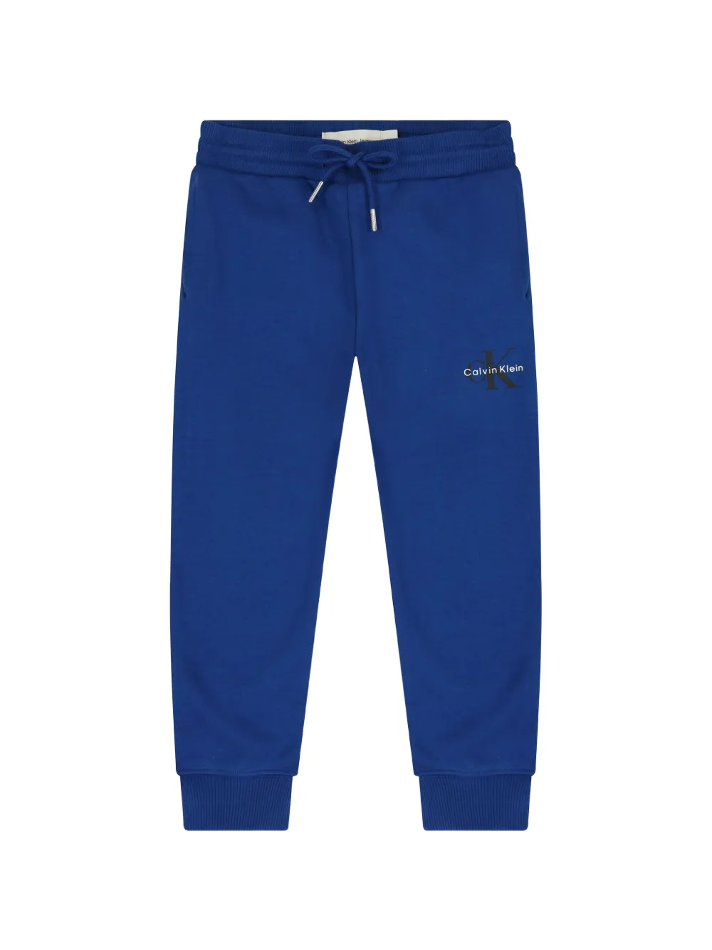 Calvin Klein Kids drawstring tracksuit bottoms - Blu