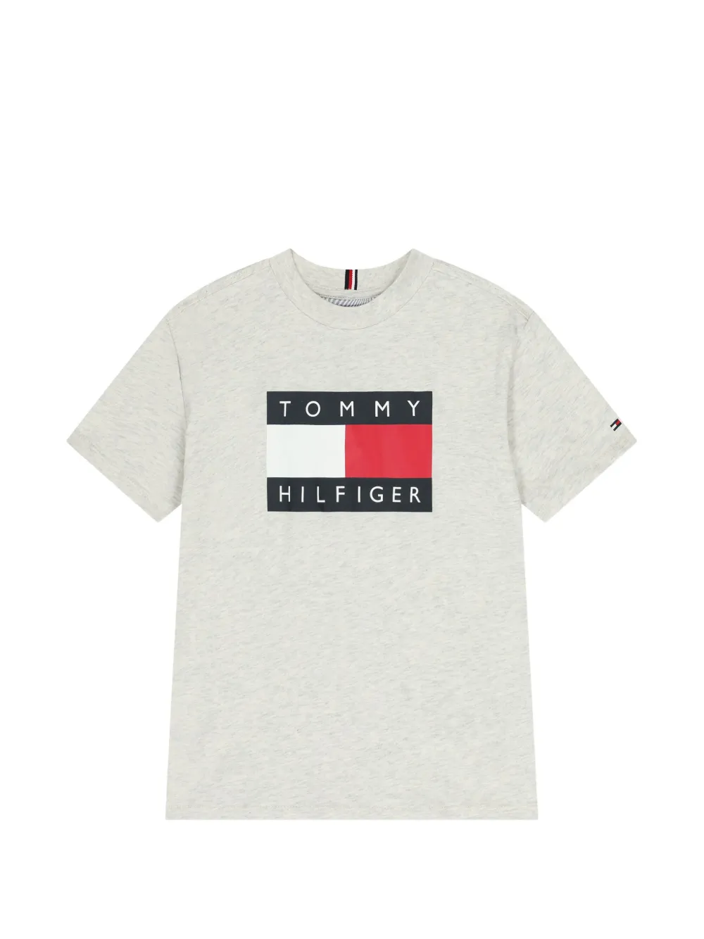 Tommy Hilfiger Junior T-shirt con stampa - Grigio