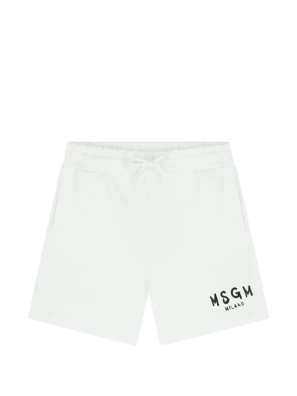 MSGM Kids Shorts con coulisse e tasche - Bianco