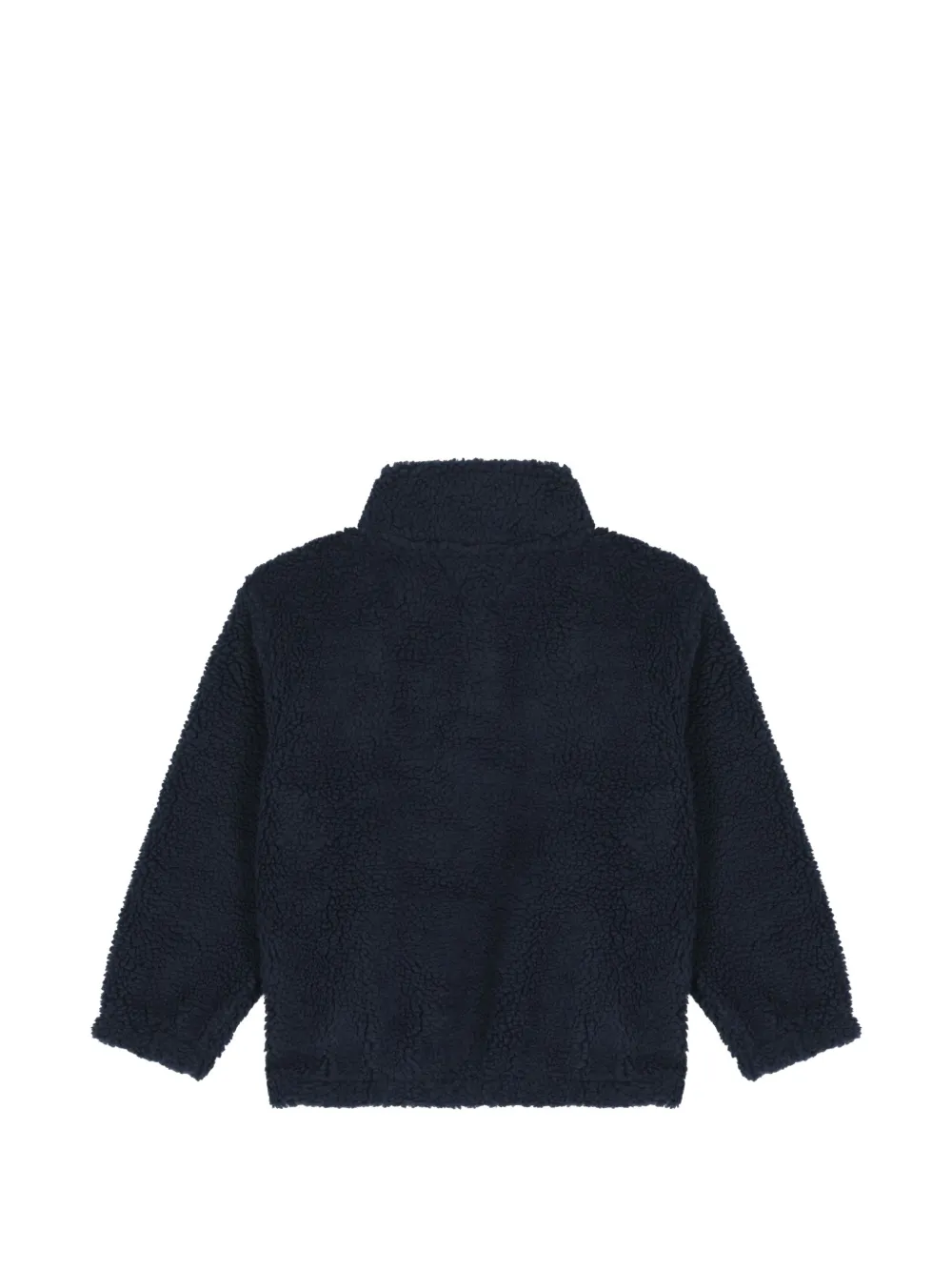 Tommy Hilfiger Junior Fleece top met knopen Blauw