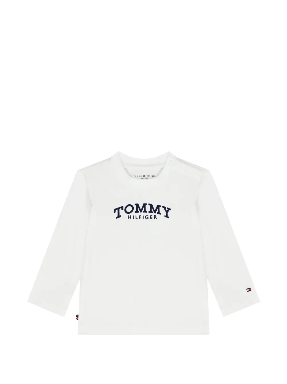 Tommy Hilfiger Junior T-shirt a maniche lunghe - Bianco