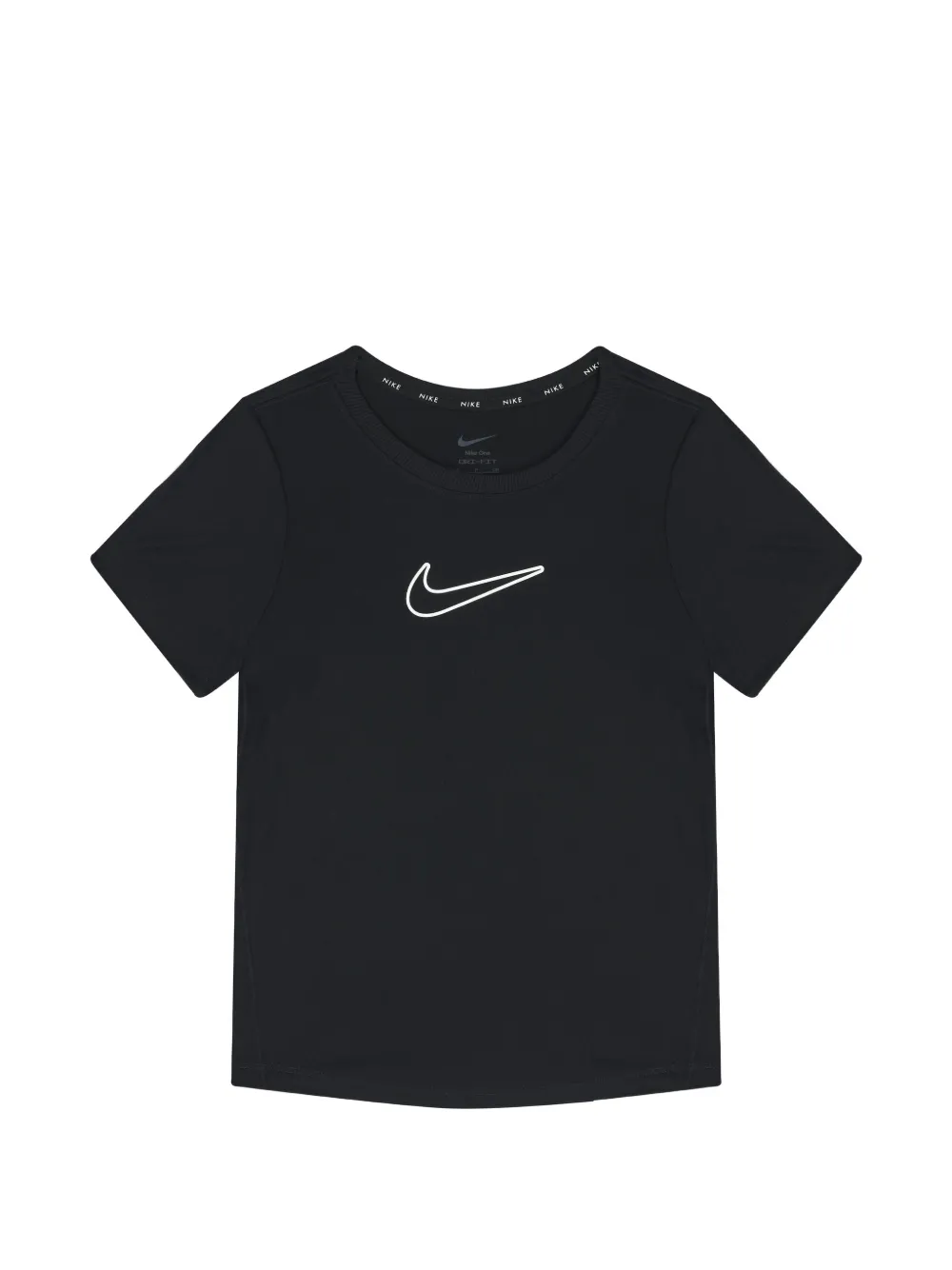 Nike Kids T-shirt con logo - Nero