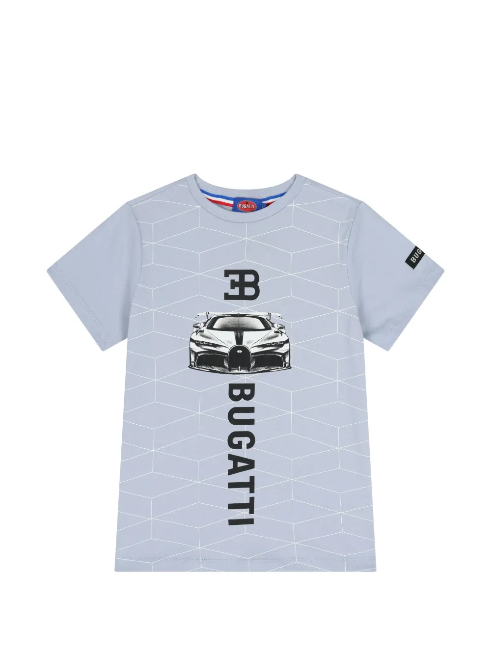 Bugatti Kids car-motif graphic T-shirt - Blu