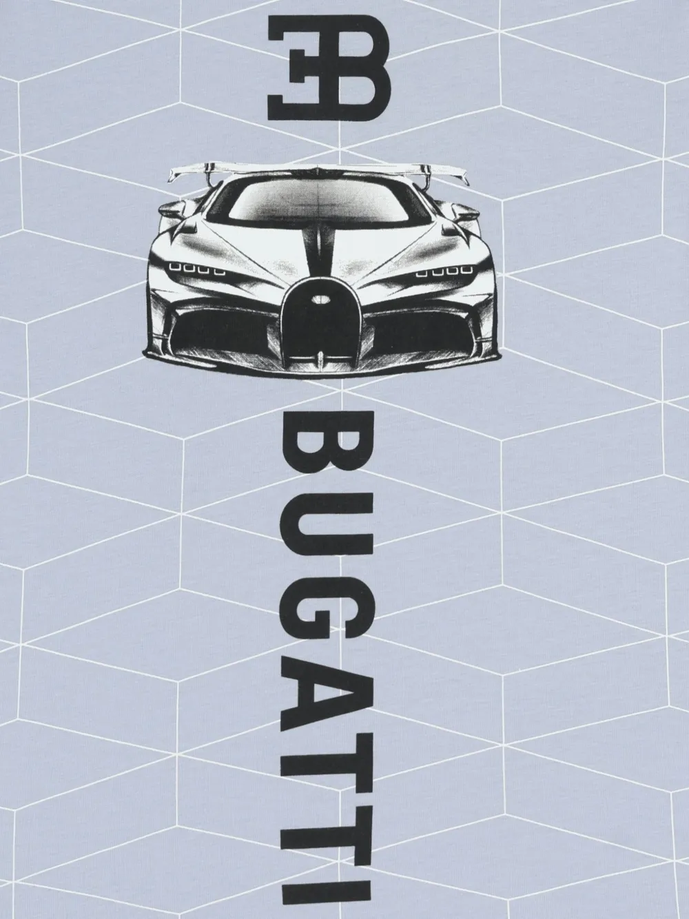 Bugatti Kids T-shirt met auto-patroon Blauw