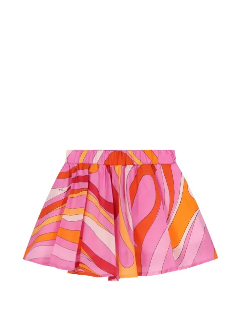 PUCCI Junior falda estampada