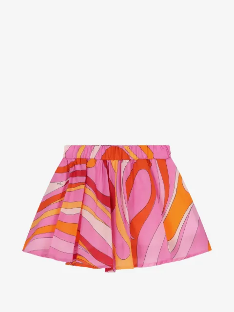 PUCCI Junior printed skirt