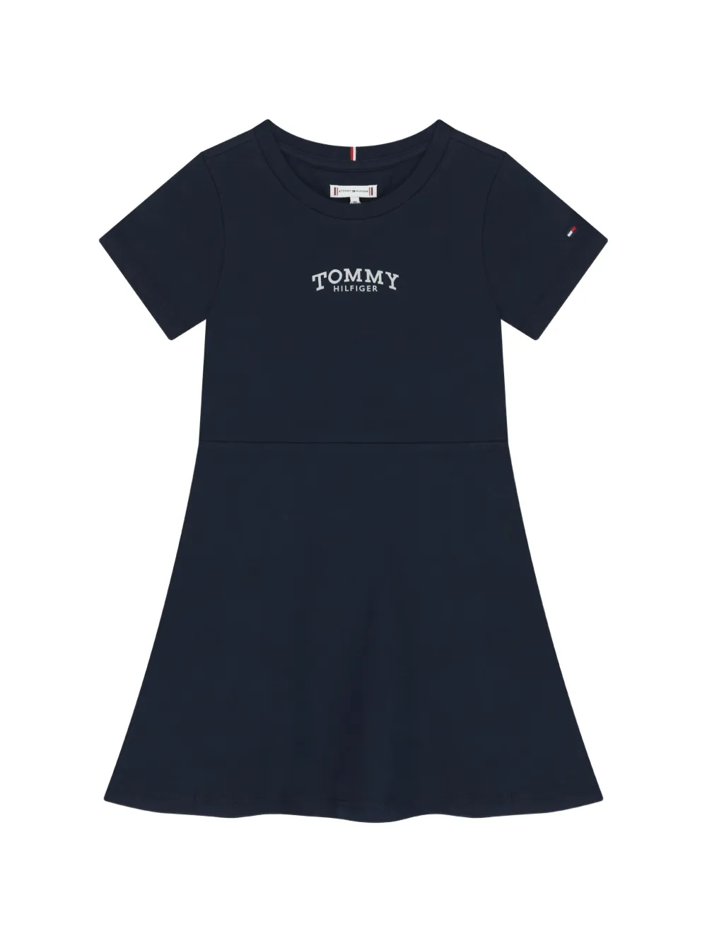 Tommy Hilfiger Junior Abito a maniche corte - Blu