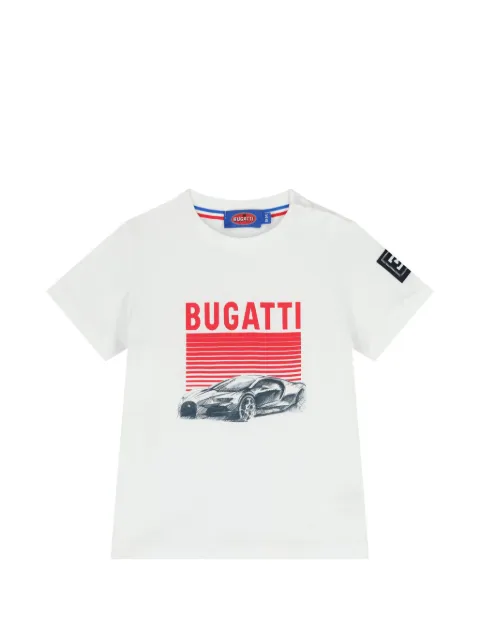 Bugatti Kids playera con estampado gráfico