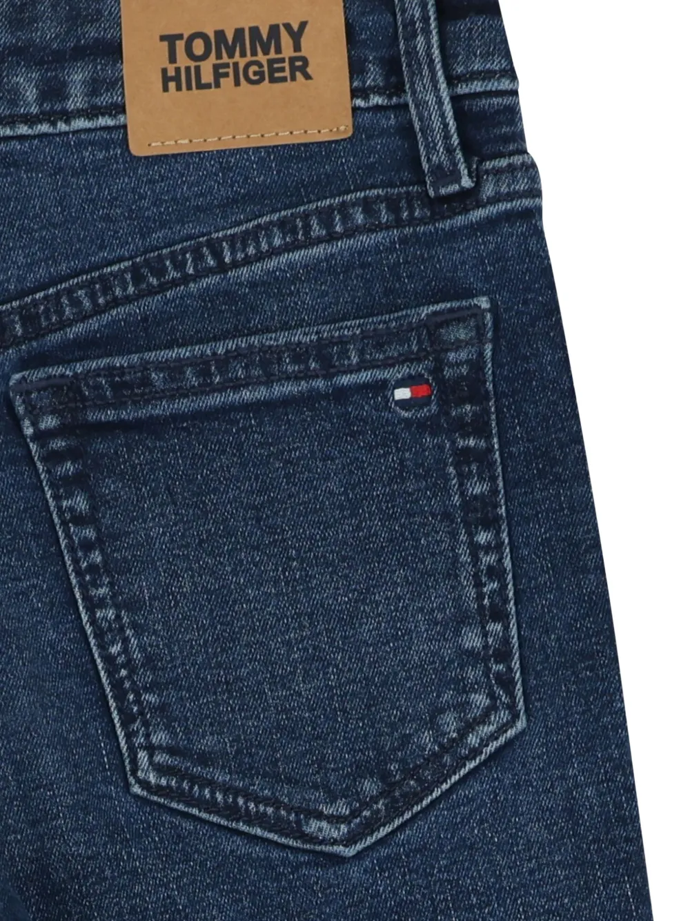 Tommy Hilfiger Junior Flared broek Blauw