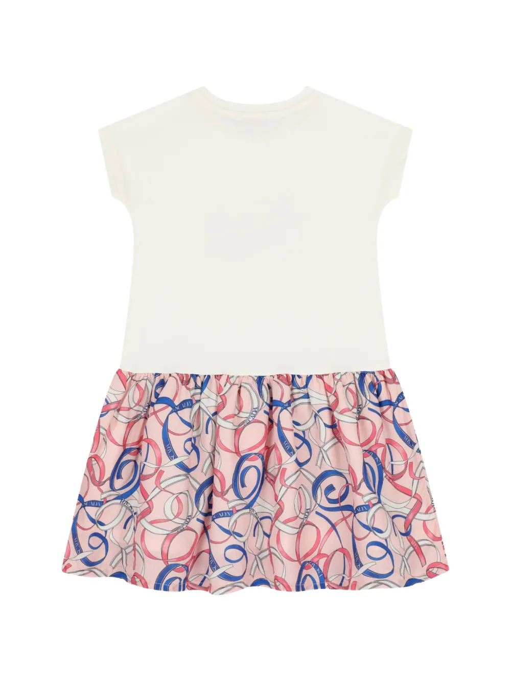 Escada Kids Jurk met patroon Beige