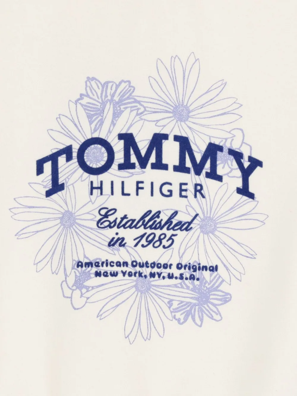 Tommy Hilfiger Junior Sweater met bloemenprint Beige