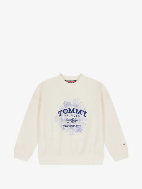 Tommy Hilfiger Junior floral-print sweatshirt