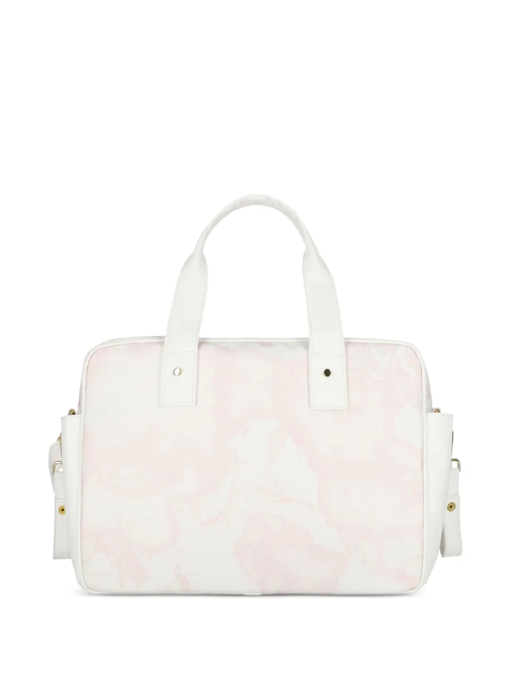  Alviero Martini Kids Bolso Cambiador Con Motivo Geométrico - Blanco 