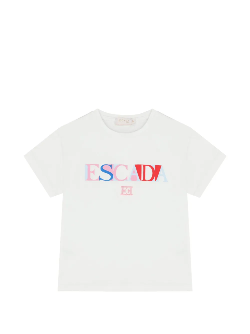 Escada Kids T-shirt a maniche corte - Bianco