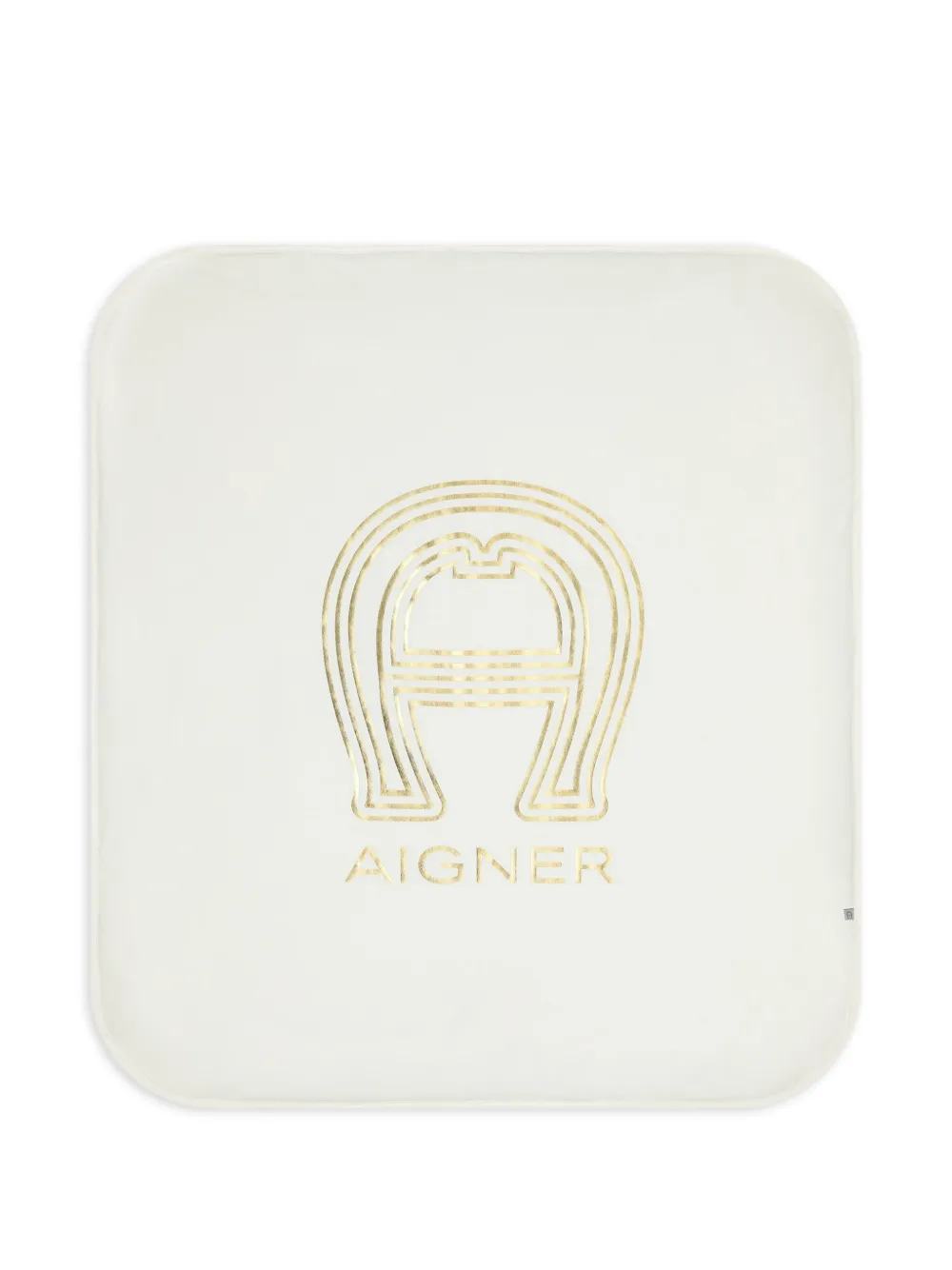 Aigner Kids logo blanket - Toni neutri