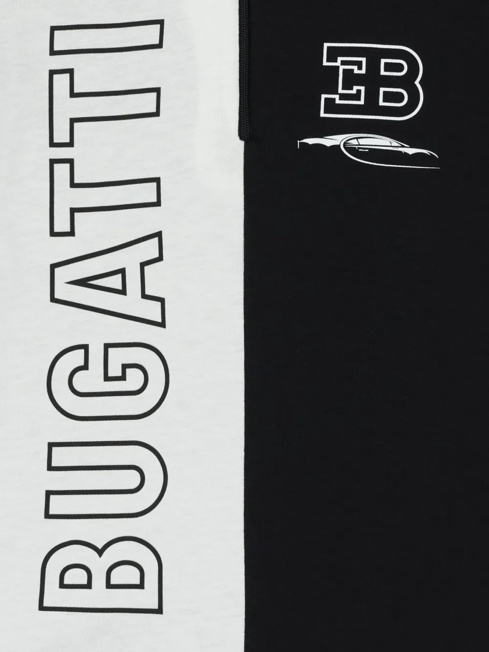 Bugatti Kids Poloshirt met logo Zwart