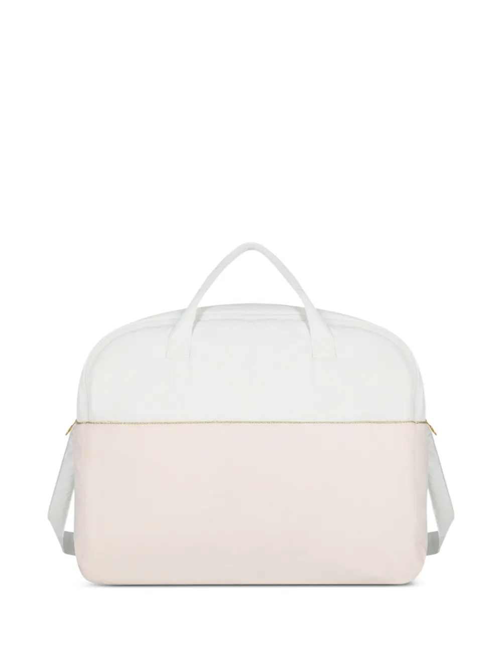  Escada Kids Sac à Langer à Logo Brodé - Blanc 