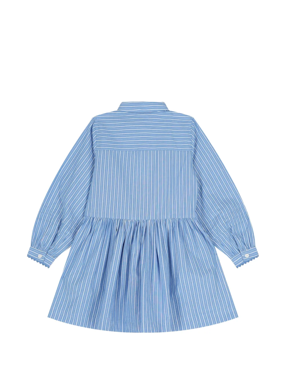 Tommy Hilfiger Junior Gestreepte jurk Blauw
