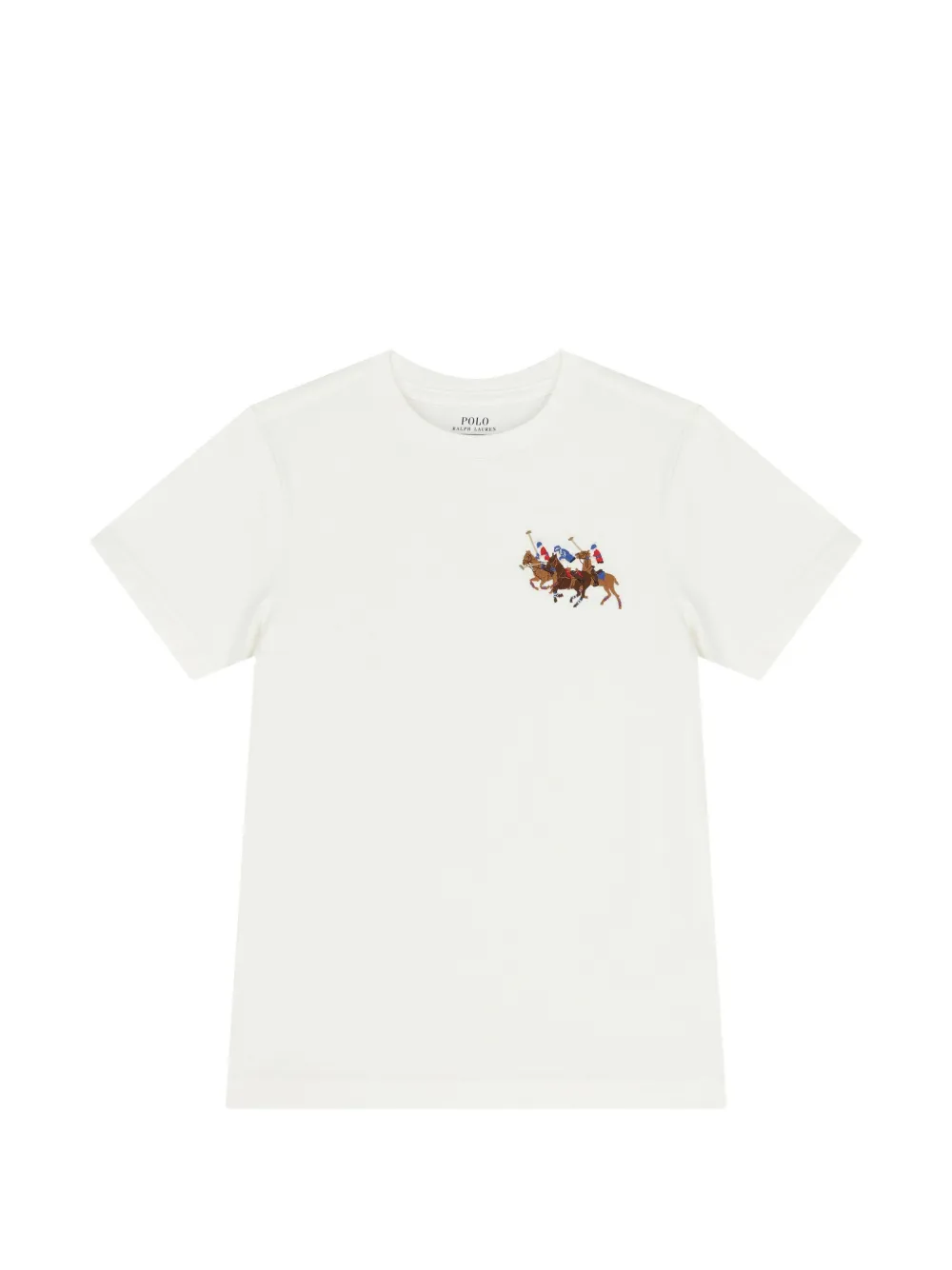 POLO RALPH LAUREN KIDS printed T-shirt - Weiß