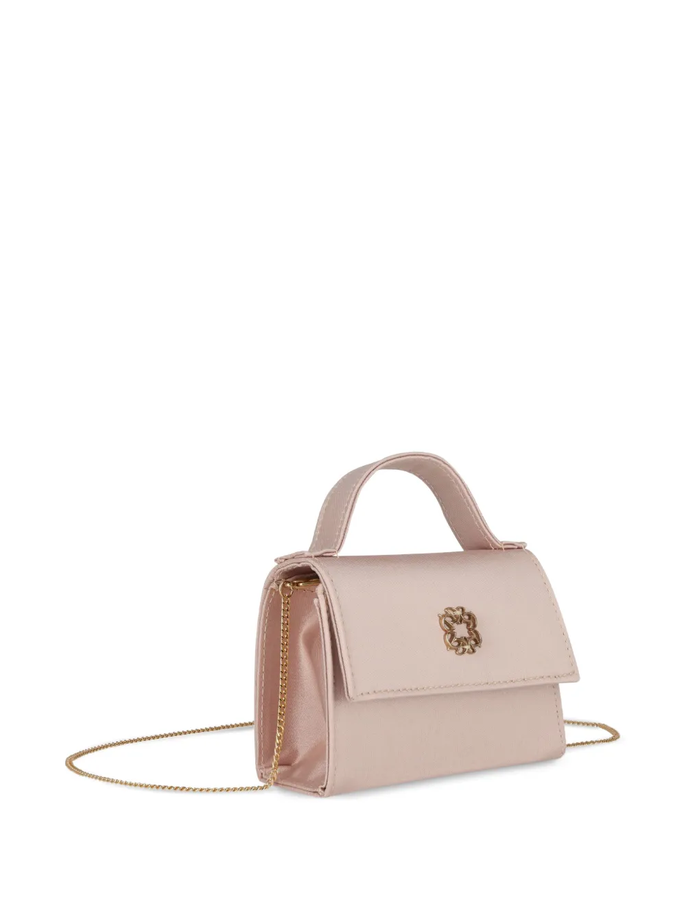 ELIE SAAB JUNIOR Satijnen schoudertas Roze
