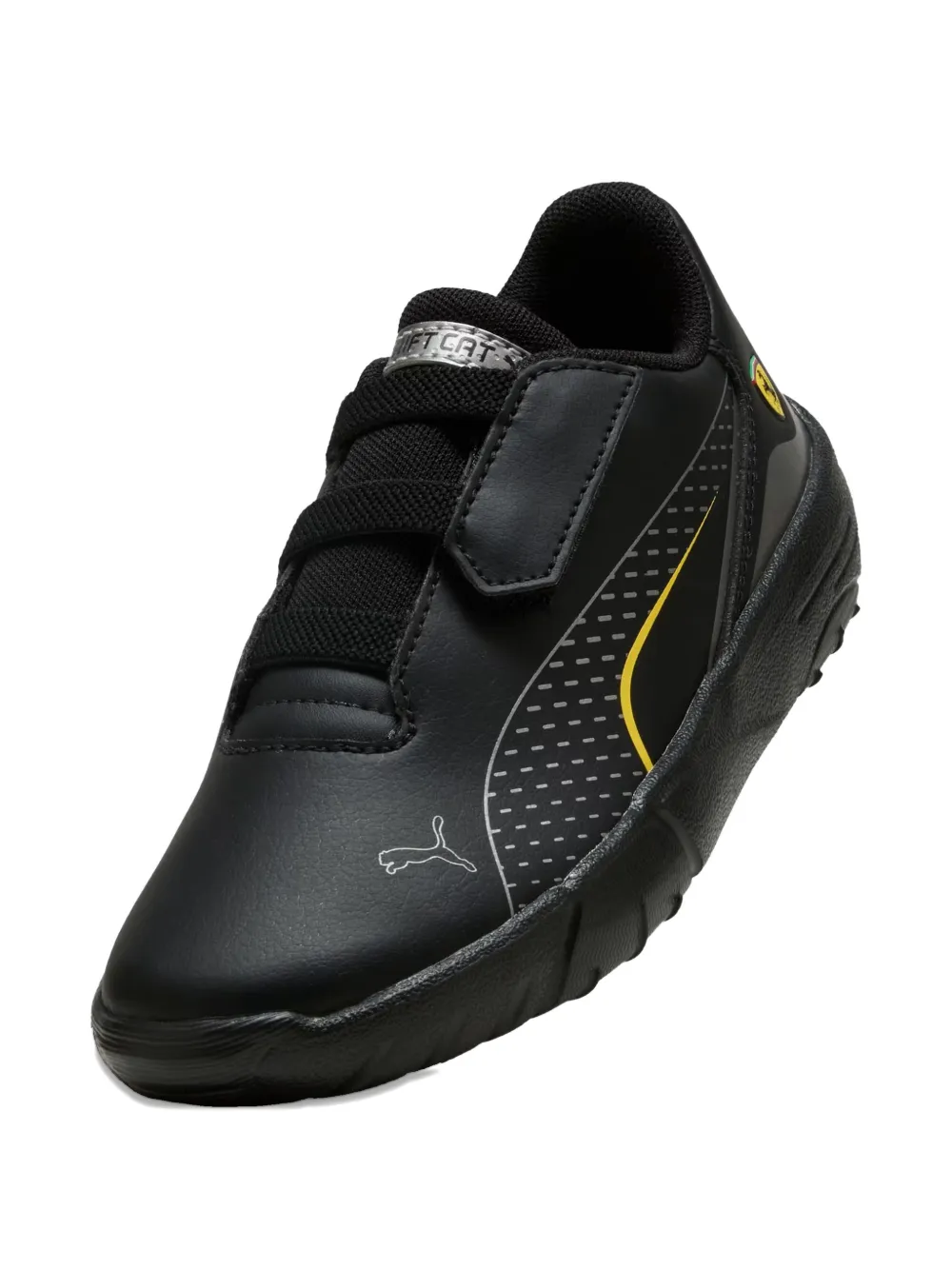 Puma Kids Leren sneakers Zwart