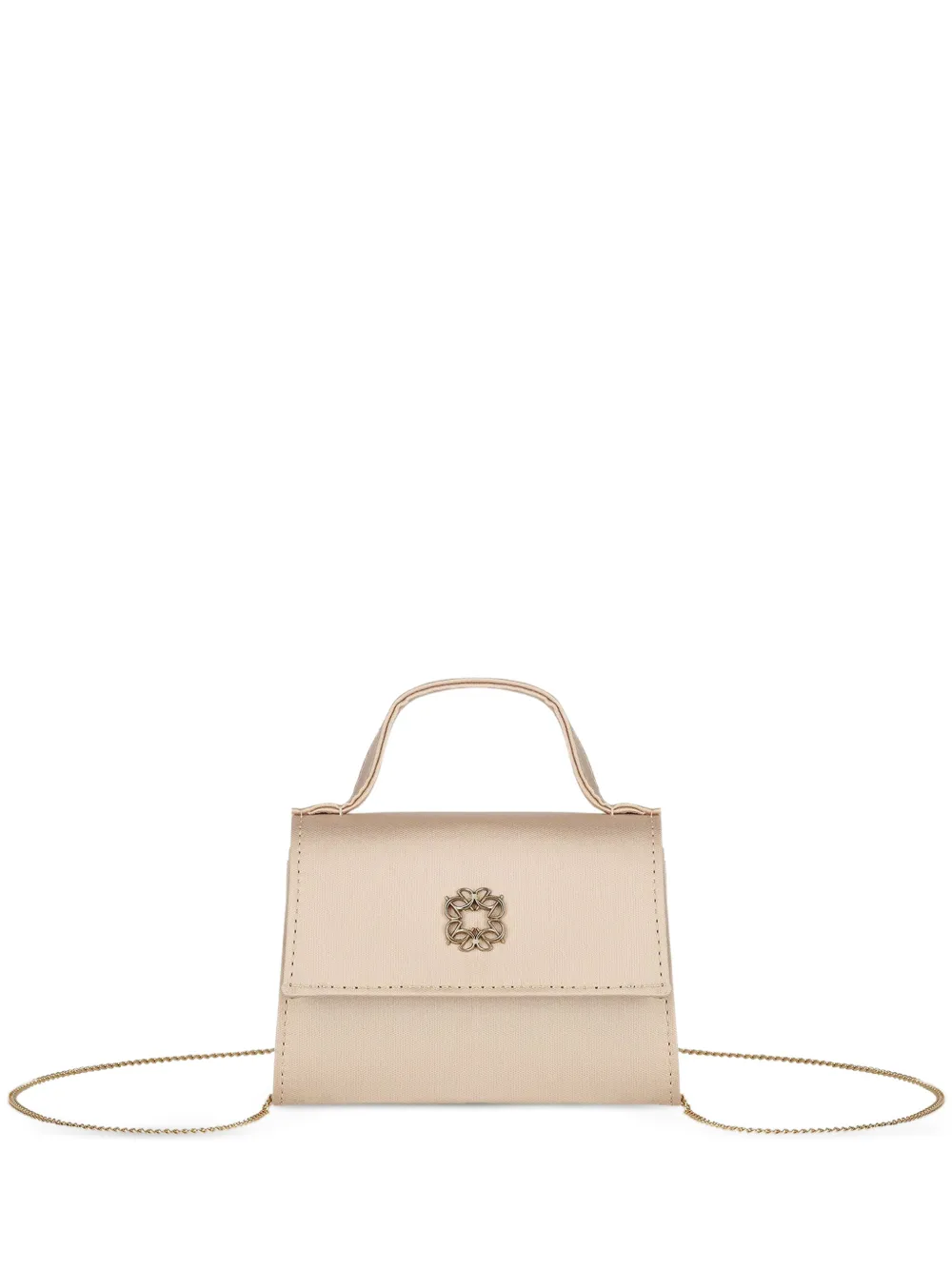 ELIE SAAB JUNIOR Borsa tote con applicazione a fiore - Toni neutri