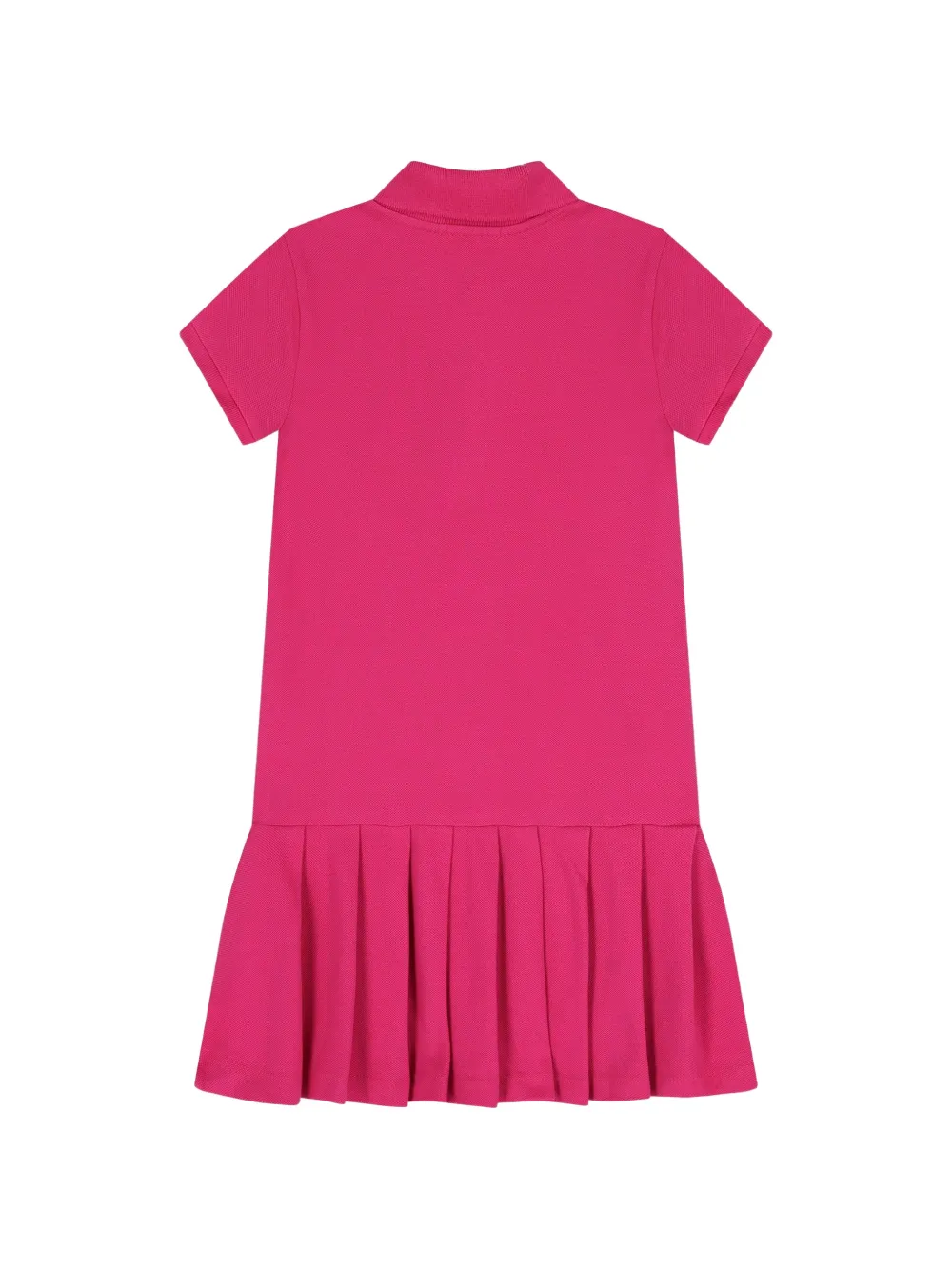 POLO RALPH LAUREN KIDS Geplooide polojurk Roze