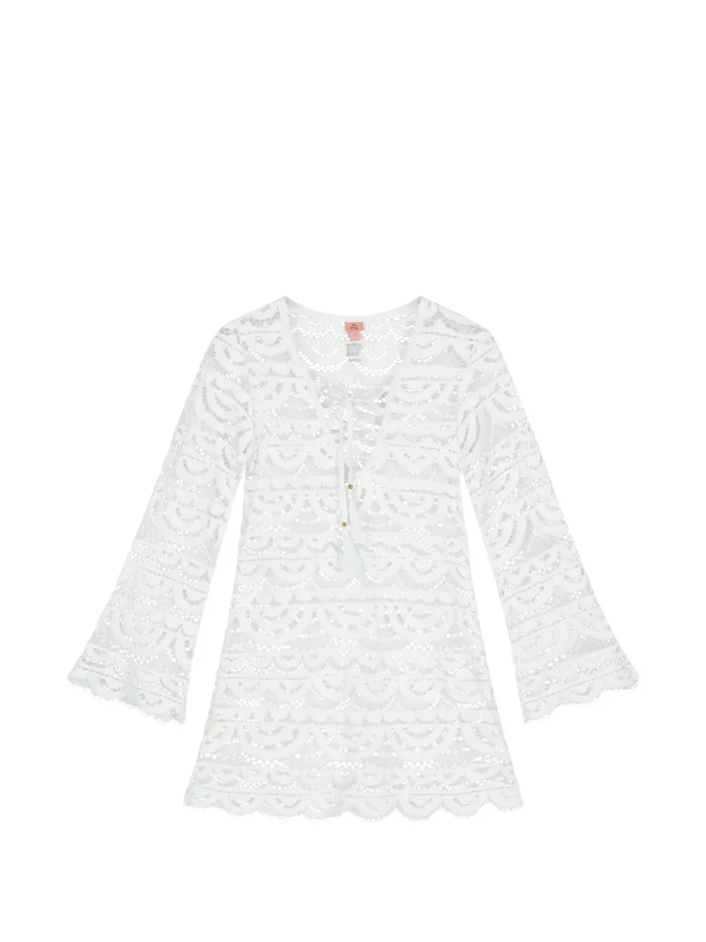 PQ Swim Kids long-sleeve top - White