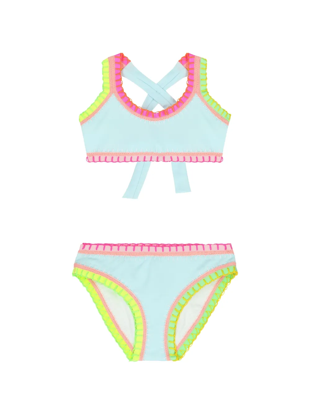 PQ Swim Kids Bikini con incrocio - Blu
