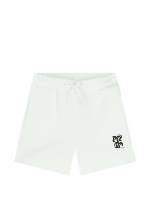 MSGM Kids shorts con estampado gráfico