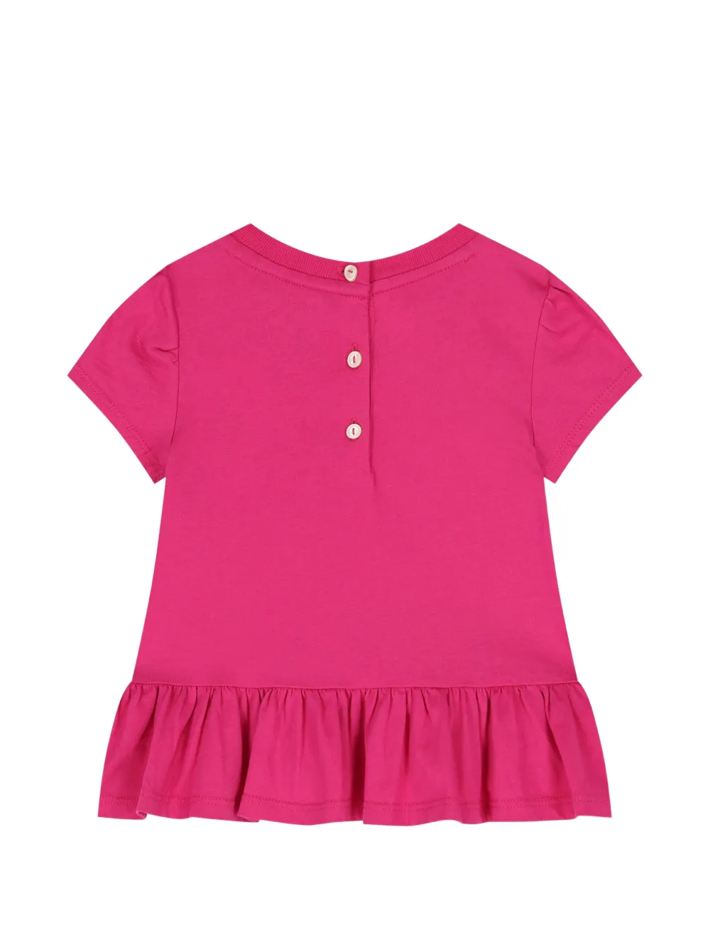 POLO RALPH LAUREN KIDS Twee grafische broeken met ruches Blauw