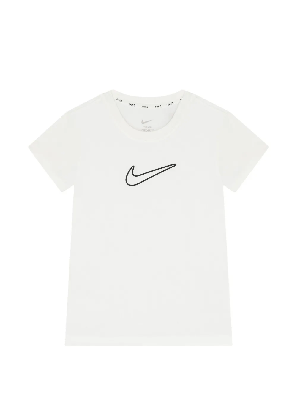 Nike Kids T-shirt con logo - Bianco