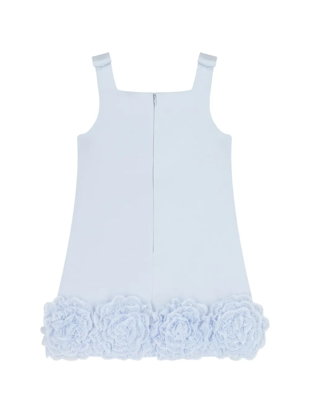 Self-Portrait Kids Jurk met bloemenprint Blauw
