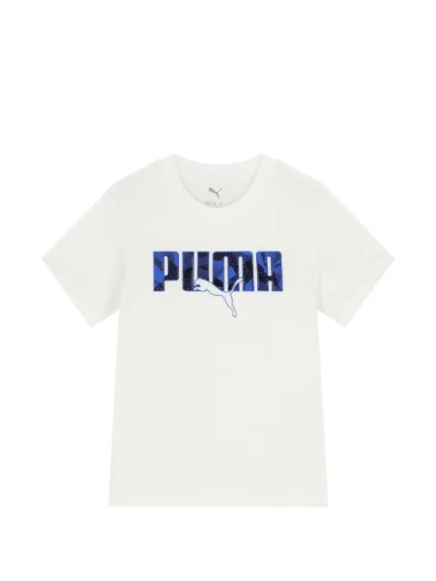 Puma Kids logo-print T-shirt
