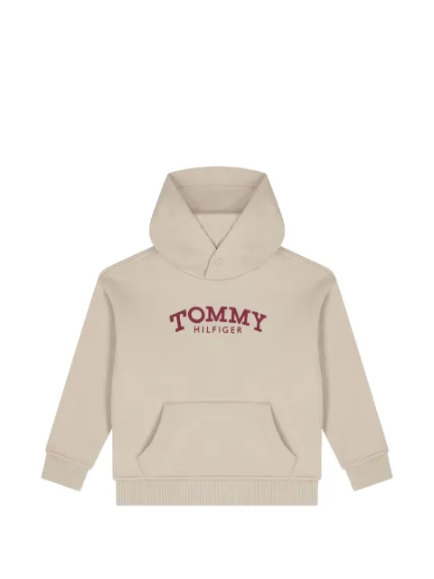 Tommy Hilfiger Junior sweatshirt med hætte og logo