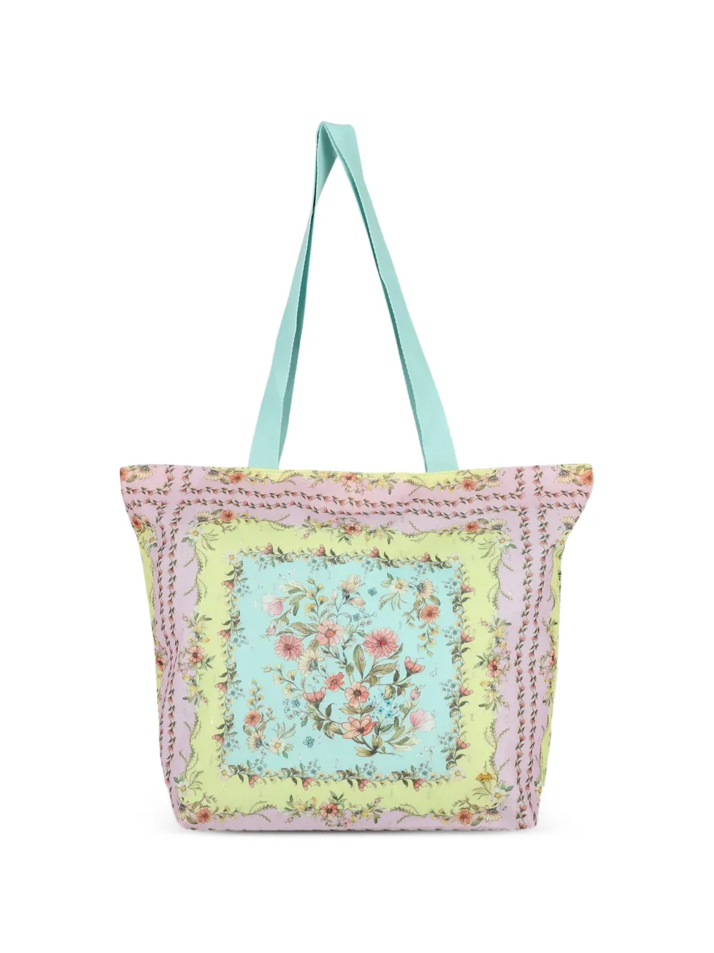 PQ Swim Kids floral-print shoulder bag - Pink