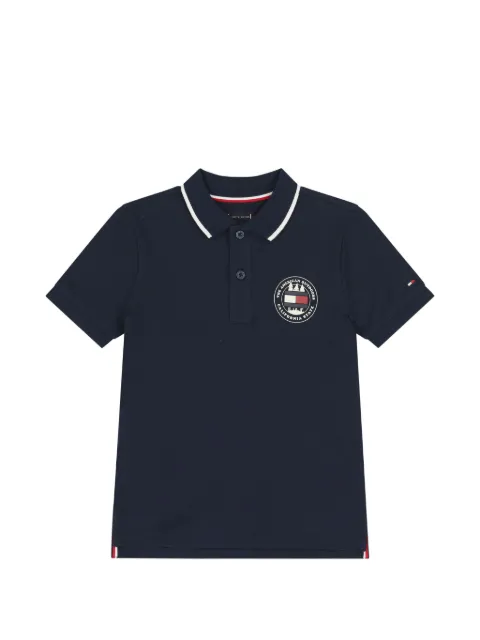 Tommy Hilfiger Junior logo-print polo shirt