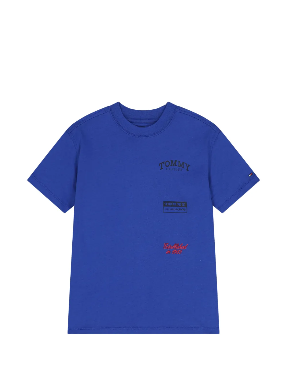 Tommy Hilfiger Junior T-shirt con stampa - Blu