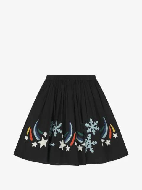Molo falda con motivo de copo de nieve