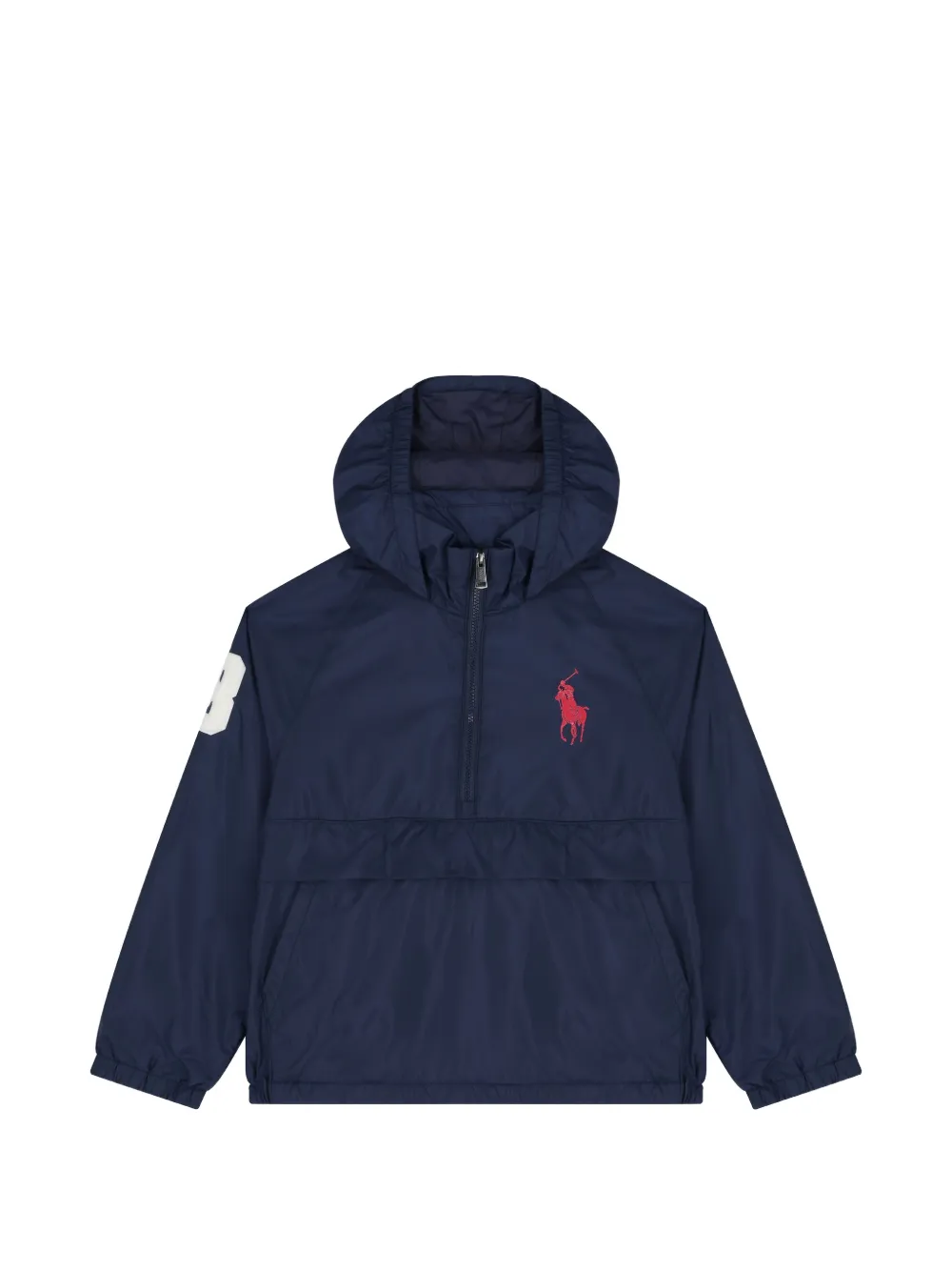 POLO RALPH LAUREN KIDS logo hooded jacket - Blu
