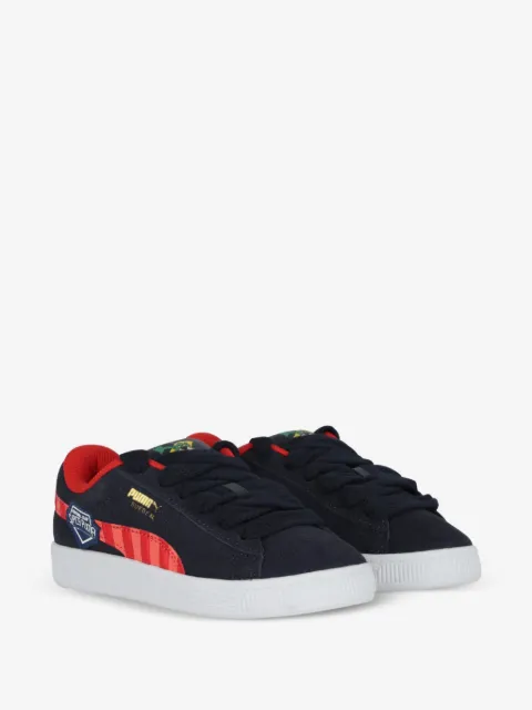 Puma Kids 슈퍼 카프스킨 스니커즈