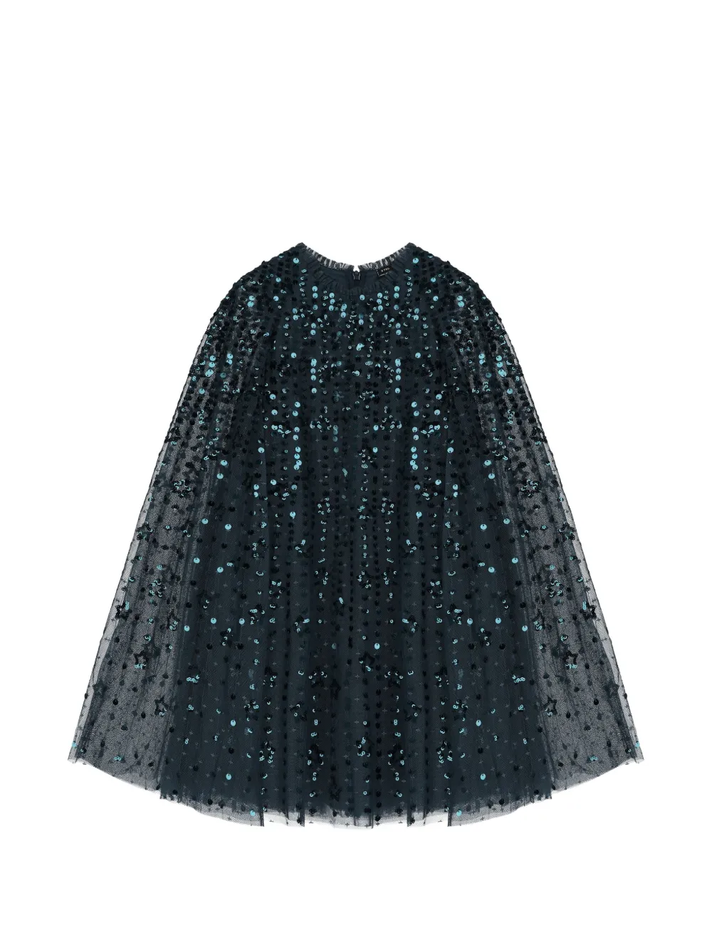 Needle & Thread Kids' Sequin-embellished Dress In Blue