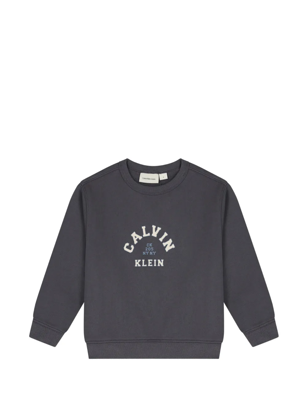 Calvin Klein Kids Felpa con logo - Grigio