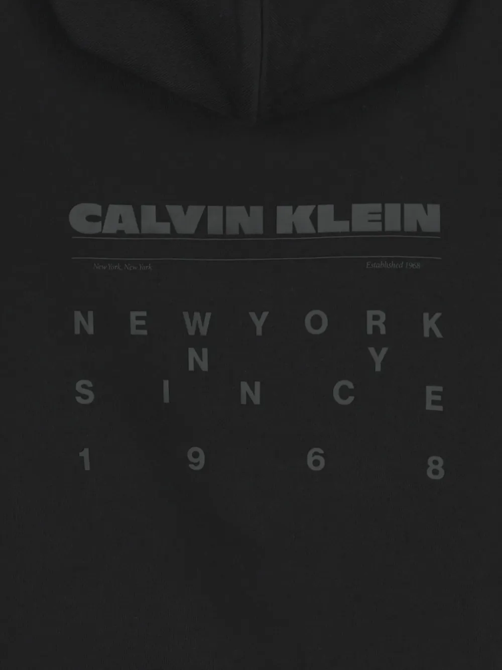 Calvin Klein Kids Sweater met capuchon Zwart