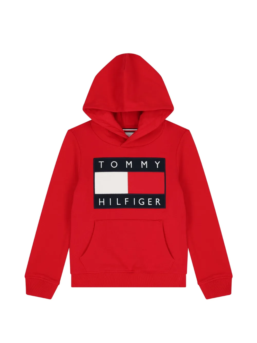 Tommy Hilfiger Junior Felpa con cappuccio - Rosso