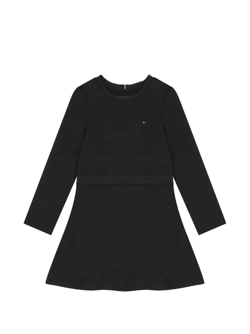 Tommy Hilfiger Junior Langärmeliges Kleid - Blau