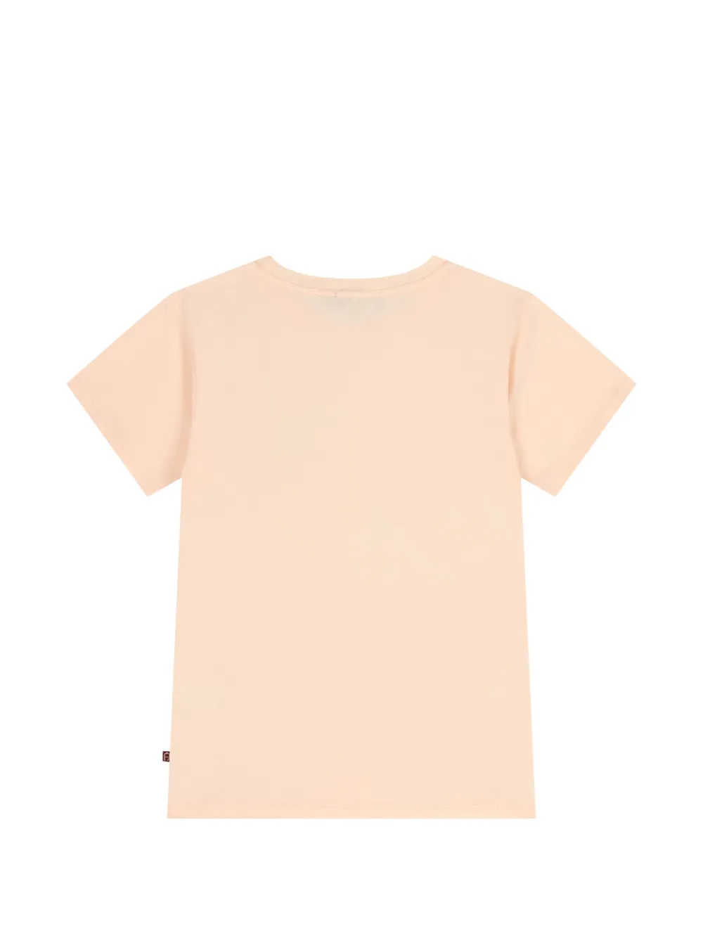Aigner Kids T-shirt met print aan de voorkant Roze