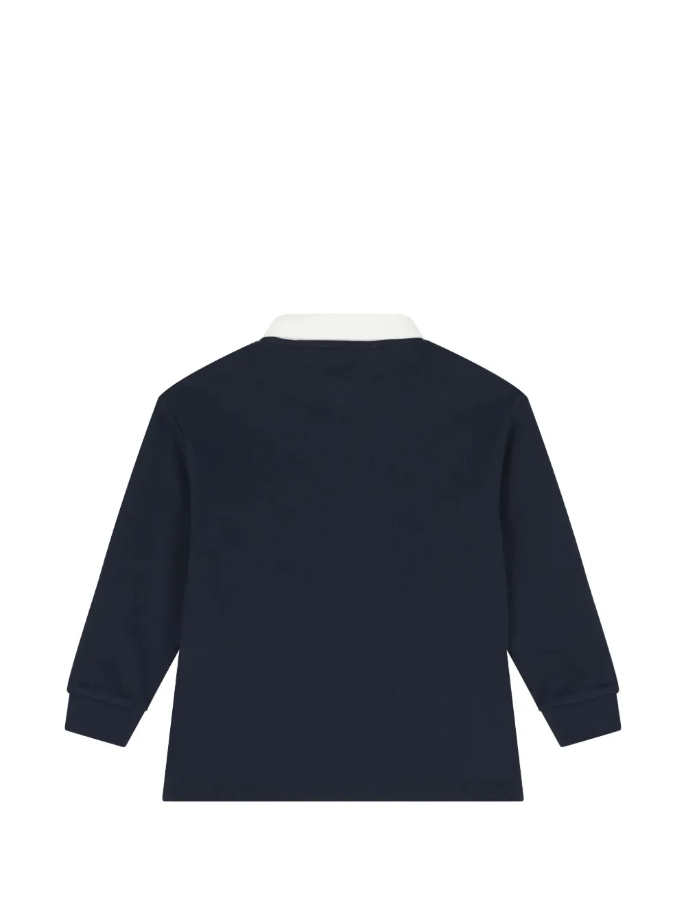 Tommy Hilfiger Junior Poloshirt met logodetail Blauw