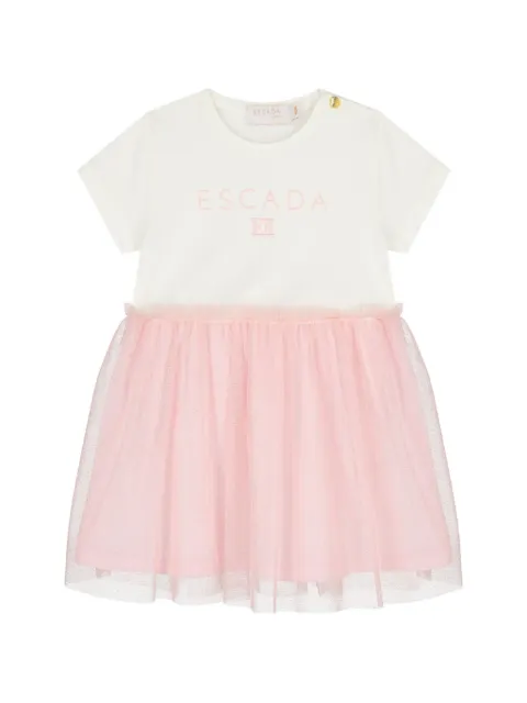 Escada Kids ruffled dress